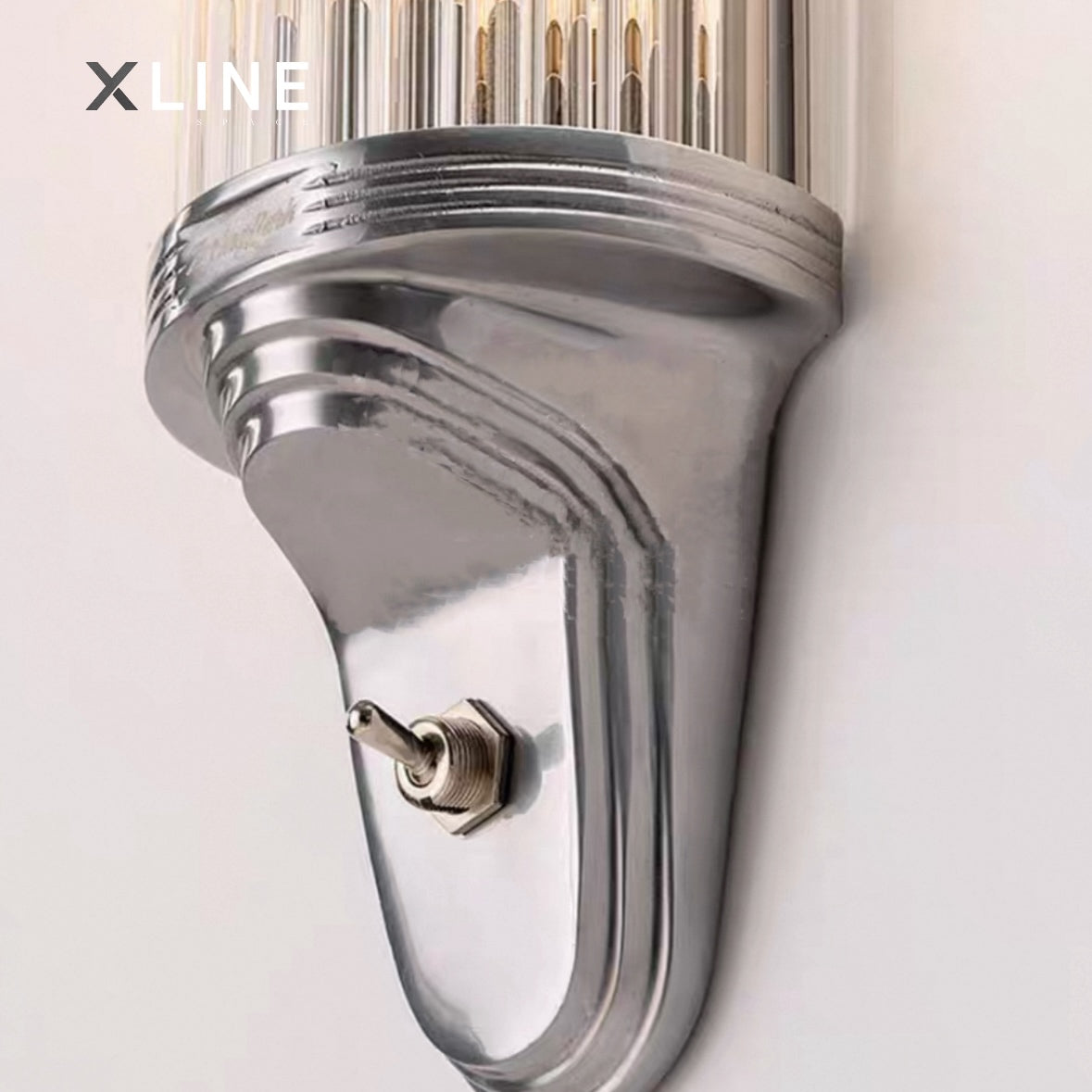 Xlinespace Glass Rod Wall Sconce – Ambient Lighting Fixture