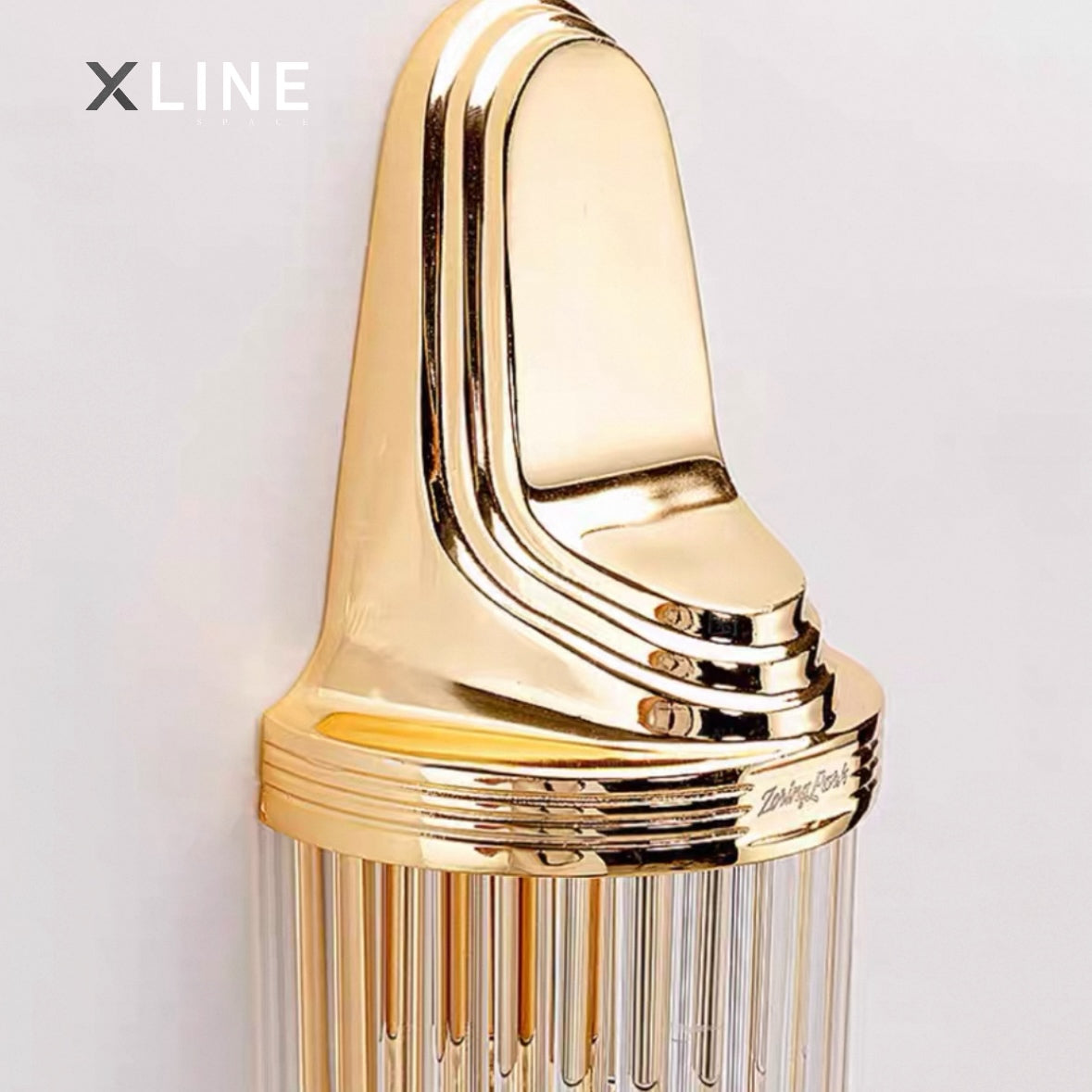Xlinespace Glass Rod Wall Sconce – Ambient Lighting Fixture