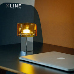 Xlinepace Modern Minimalist Magnetic Touch Lamp with Breathing Light