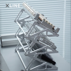 Xlinespace Premium Aluminum Keyboard Display Rack,Mechanical Keyboard Storage Stand