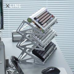 Xlinespace Premium Aluminum Keyboard Display Rack,Mechanical Keyboard Storage Stand