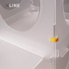 Xlinespace Acrylic Cat Tower with Soft Ambient Light