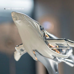 Xlinespace Mechanical Metal Humpback Whale Model– Premium Steampunk 3D Metal Art model for Collectors, Decor & Gift Giving-SD-03