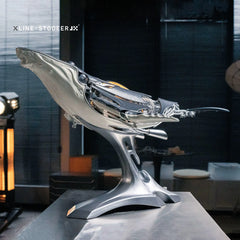 Xlinespace Mechanical Metal Humpback Whale Model– Premium Steampunk 3D Metal Art model for Collectors, Decor & Gift Giving-SD-03