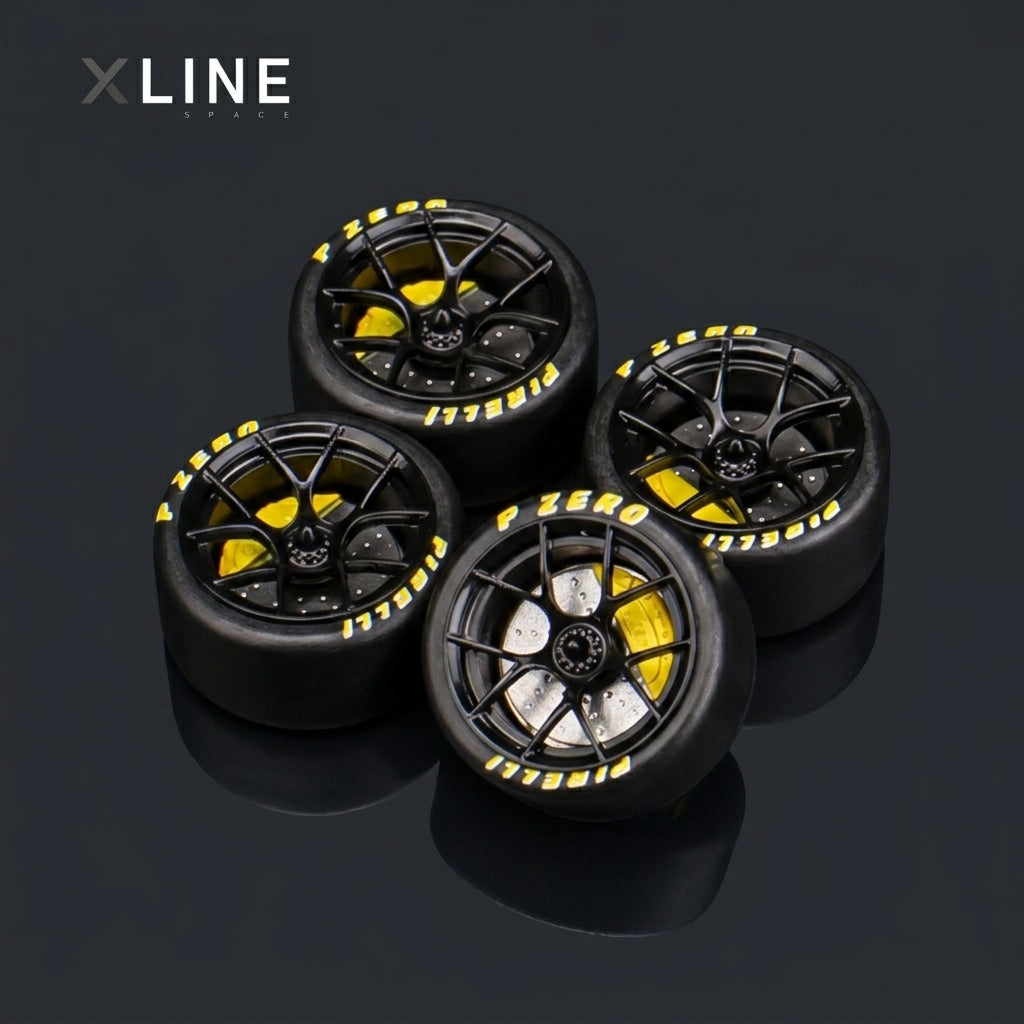 1:64 Pro-Racing Precision Resin Wheels - 10.8mm Bearing Series