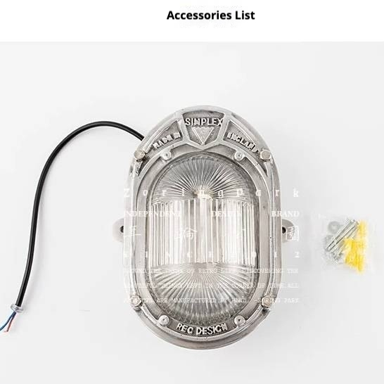 Xlinespace Retro Style Cast Aluminum Industrial Wall Sconce – LED Corridor, Mirror and Bar Lamp